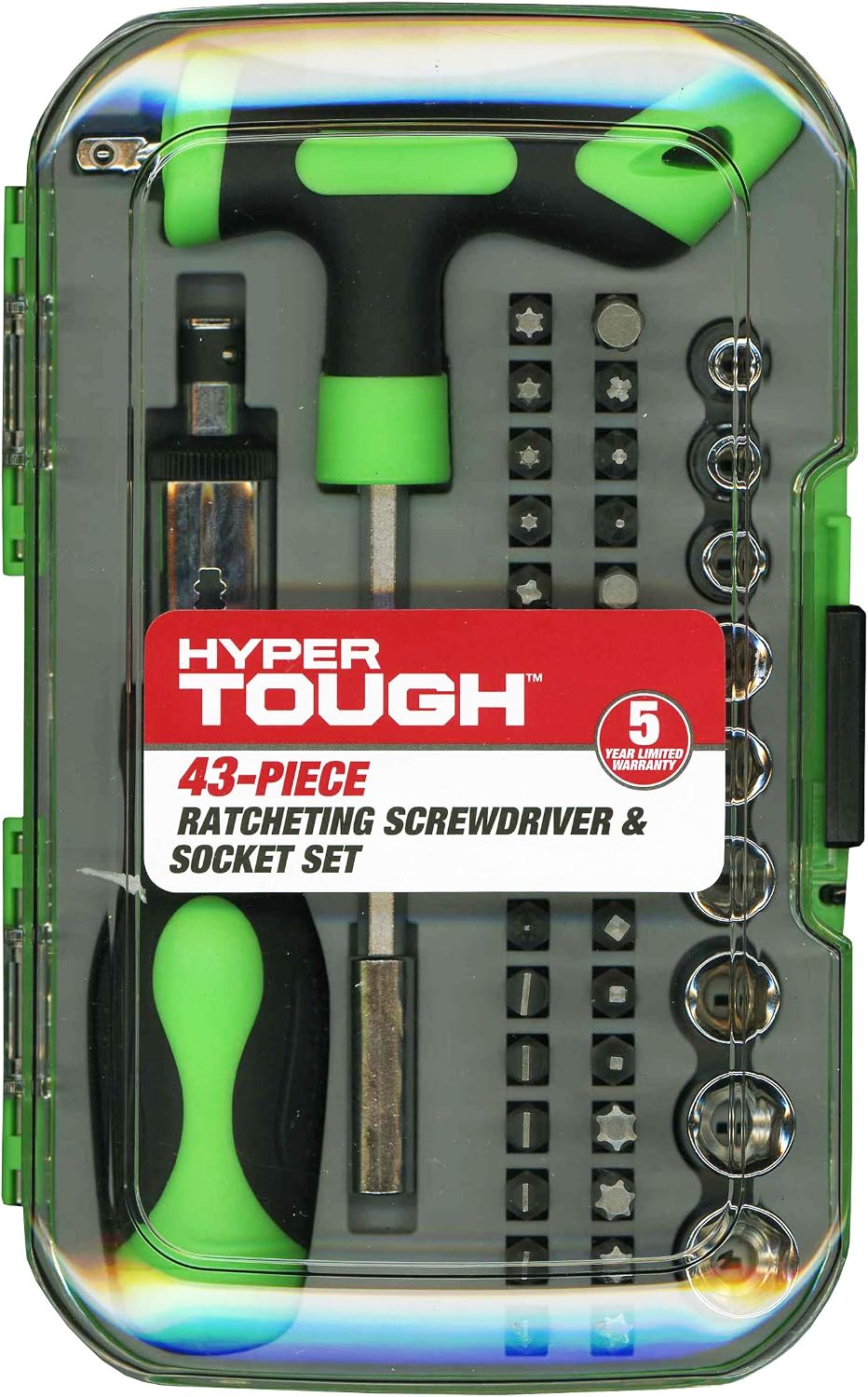 Using Hyper Tough Ratcheting Screwdriver with extension
