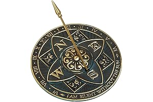 Rome RM2304 Brass Rosette Sundial