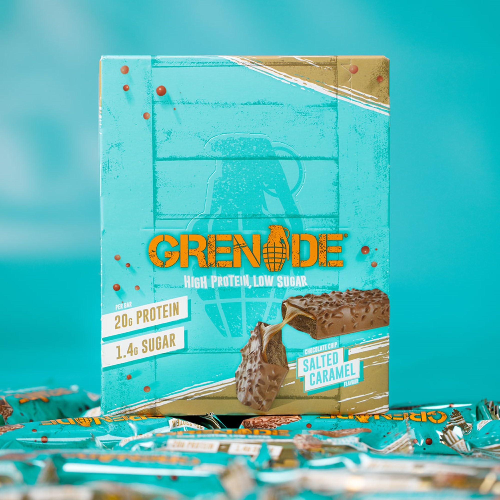 Grenade Carb Killa High Protein and Low Carb Bar, 12 x 60 g