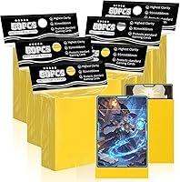 Vista 21 de Fundas para tarjetas de color azul nocturno aptas para MTG, 300 piezas de ajuste perfecto, fundas estándar para tarjetas de intercambio, tarjetas