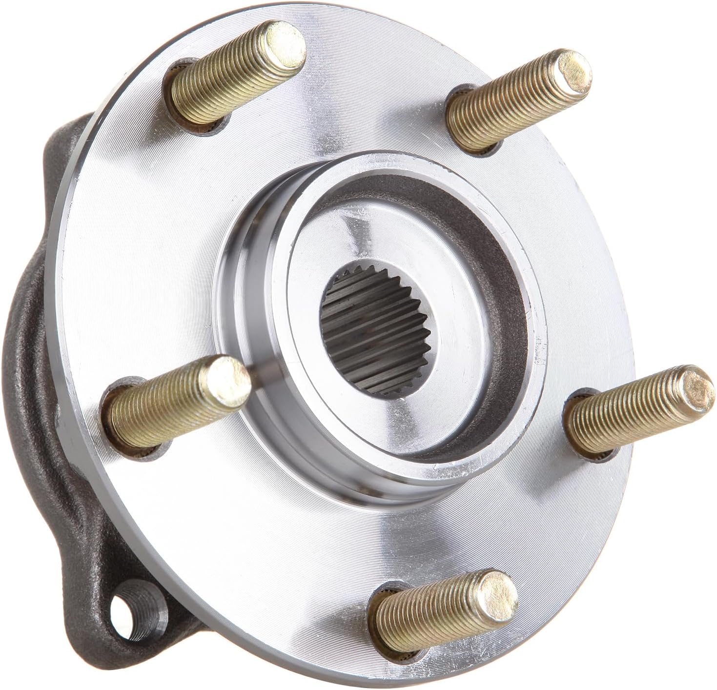 512291 AWD(All-Wheel Drive) Rear Wheel Bearing and Hub Assembly compatible with 2004-2008 2010-2011 For Mitsubishi Endeavor 5 Lugs Non ABS