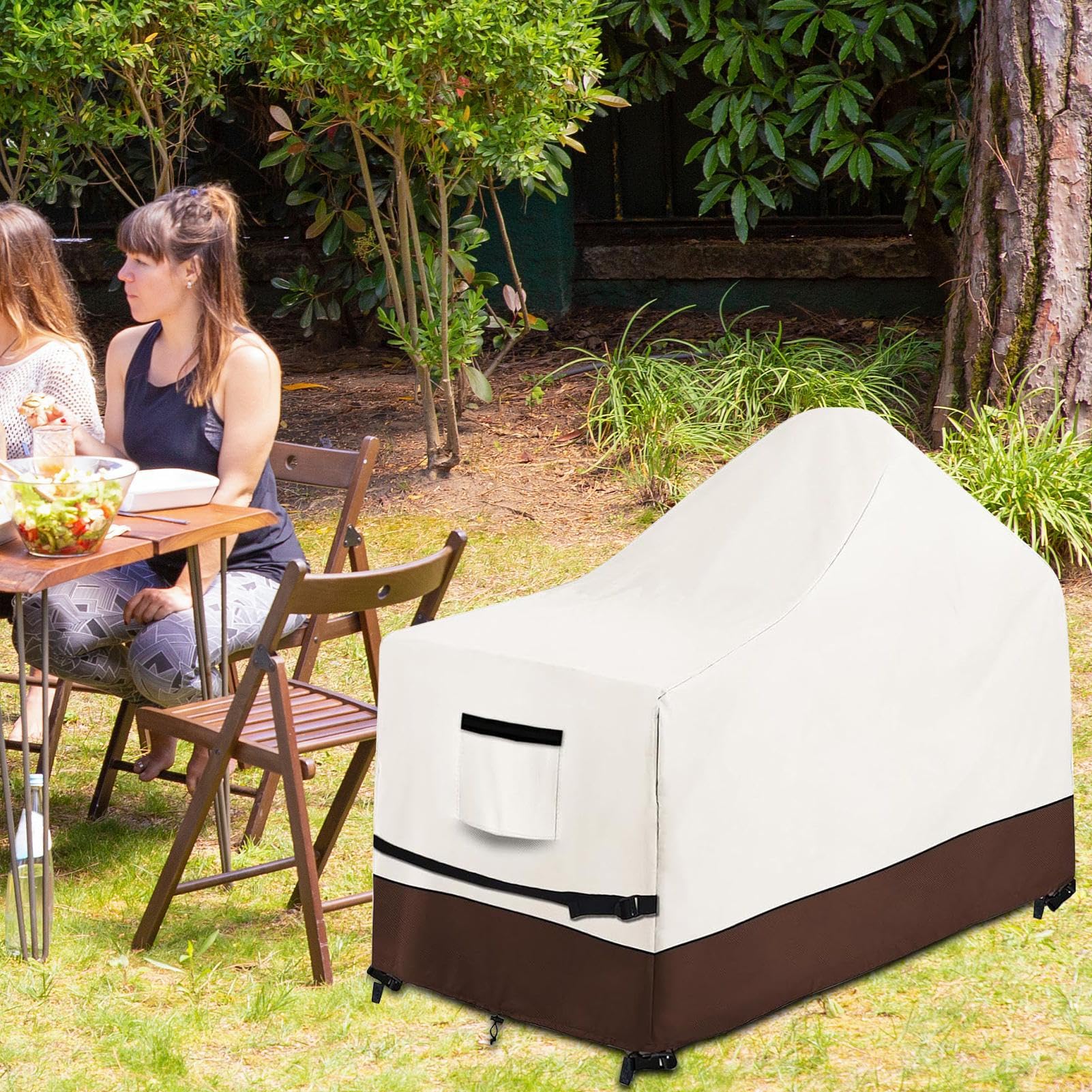 Na Grill BBQ Ochrona Odporna Na Blaknięcie | Na BBQ Przeznaczony Do Użytku Na Zewnątrz W Ogrodzie Na Tarasie Na Podwórku Podczas Kempingu I Pikniku W Porze Deszczowej