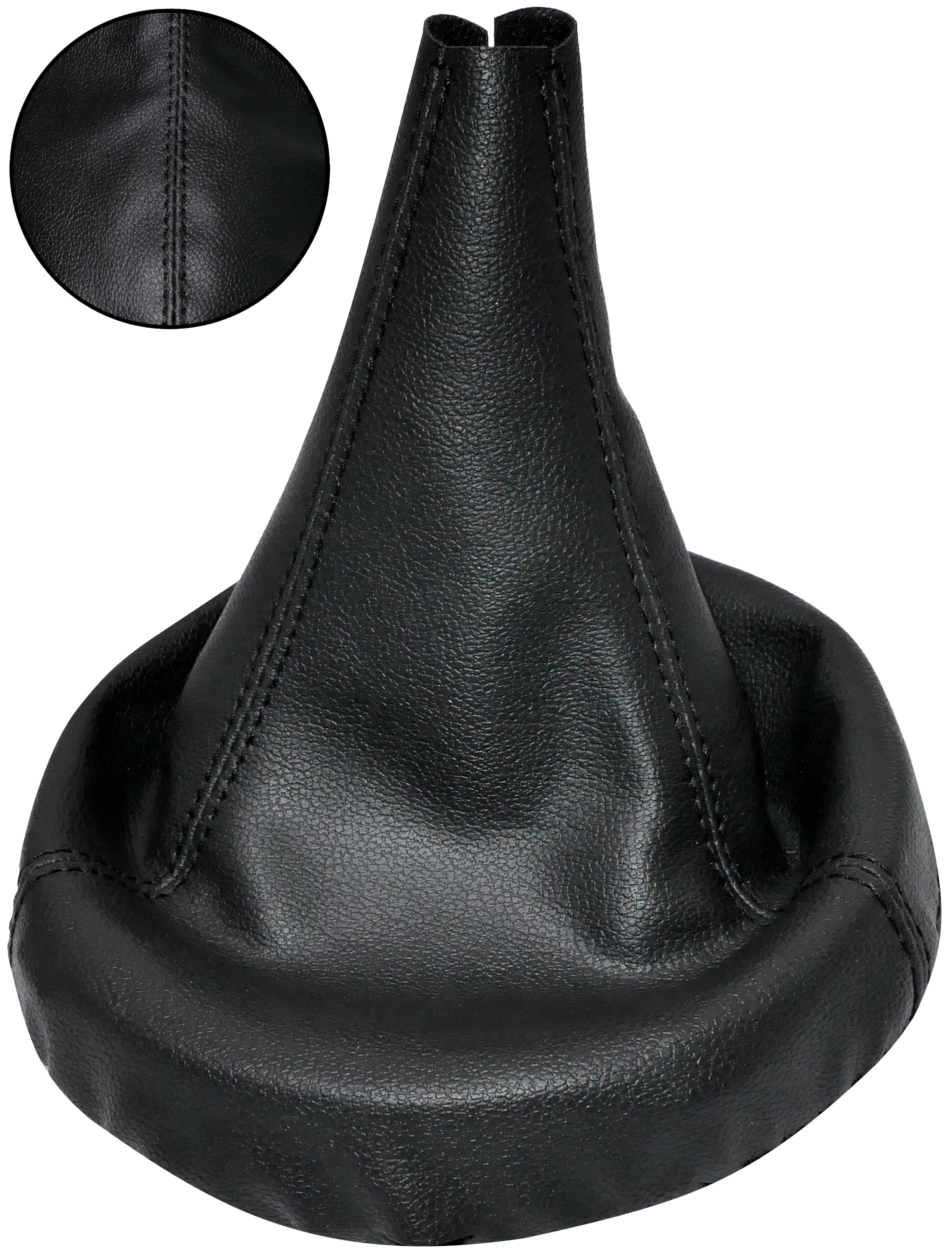 Soufflet Levier Vitesse Aerzetix Soufflet Levier Vitesse Citroën Evasion/ Fiat Scudo - Cuir Synthétique Noir Redressement Intérieur Voiture