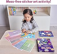 Vista 4 de Skillmatics Dot It - Arte adhesivo de princesa Disney, diversión sin desorden para niños, rellenos de calcetines, más de 500 calcomanías, kits