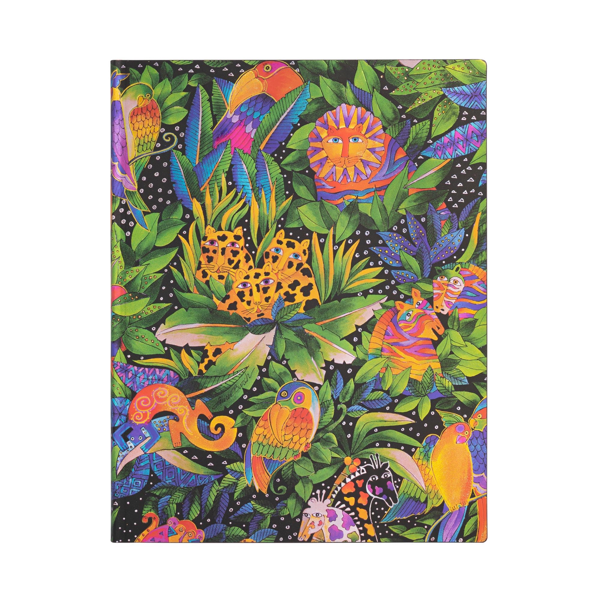 Paperblanks Softcover Flexis Jungle Song | Unlined | Ultra (180 × 230 mm)
