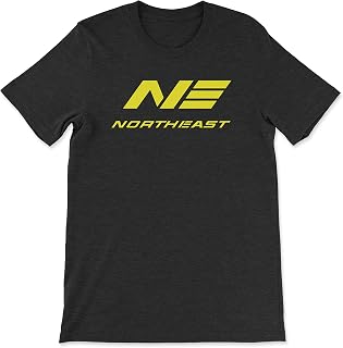 Northeast Airlines Unisex T-Shirt Black Heather Small