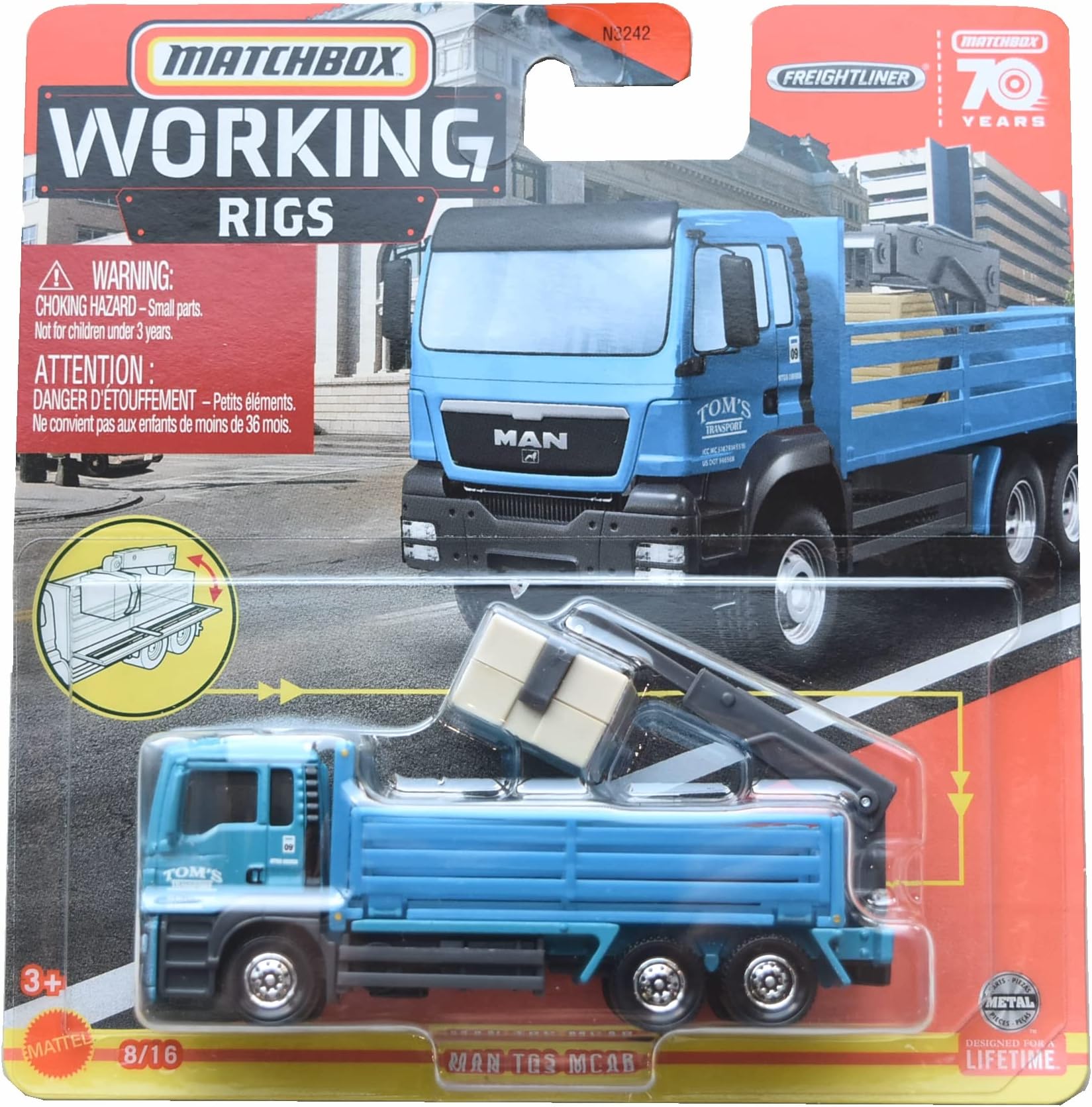 Matchbox Man TGS Mcab, Working Rigs 8/16