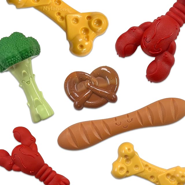 Foto 7 de 8 de Nylabone Juguete de Langosta para Perros, Juguete masticable para Perros para masticadores agresivos