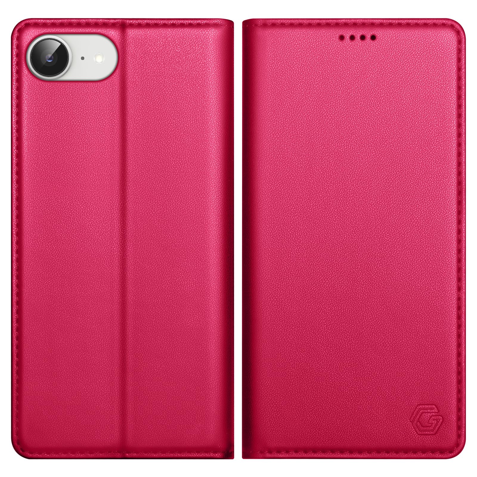 Kirnntca Handyhülle für iPhone SE 2022/2020 iPhone 8/7 Hülle, Kartenfach Premium PU Leder Klapphülle Schutzhülle, Standfunktion Tasche Flip Case für iPhone SE 2022/2020 iPhone 8/7
