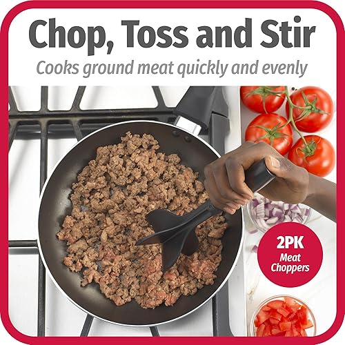 GoodCook High-Temp Nylon 5-Blade Head Hamburger Ground Meat Chopper - Thumbnail 5