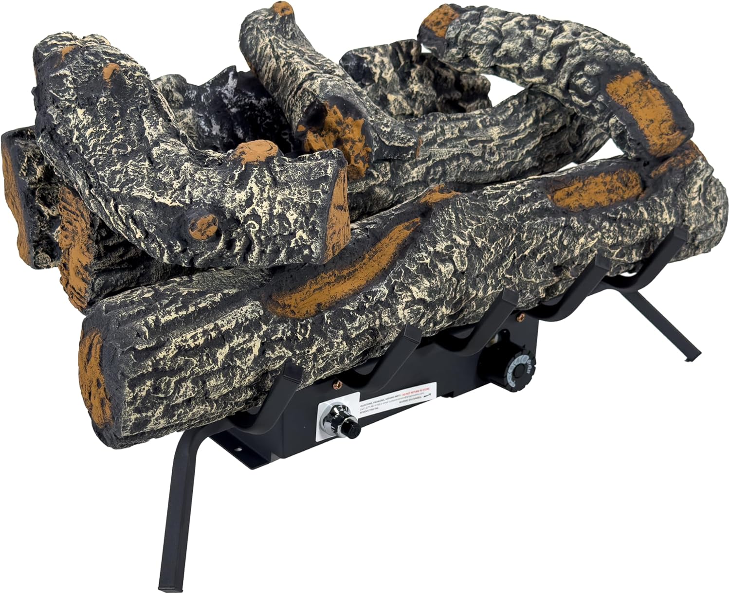 24-in Southern Oak Vent Free Gas Log Set 30,000 BTU's