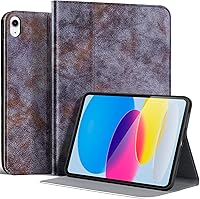 Vista 16 de Gexmil Funda de cuero para iPad (A16) de 11ª generación de 11 pulgadas 2025, iPad de 10ª generación de 10.9 pulgadas 2022, cubierta protectora
