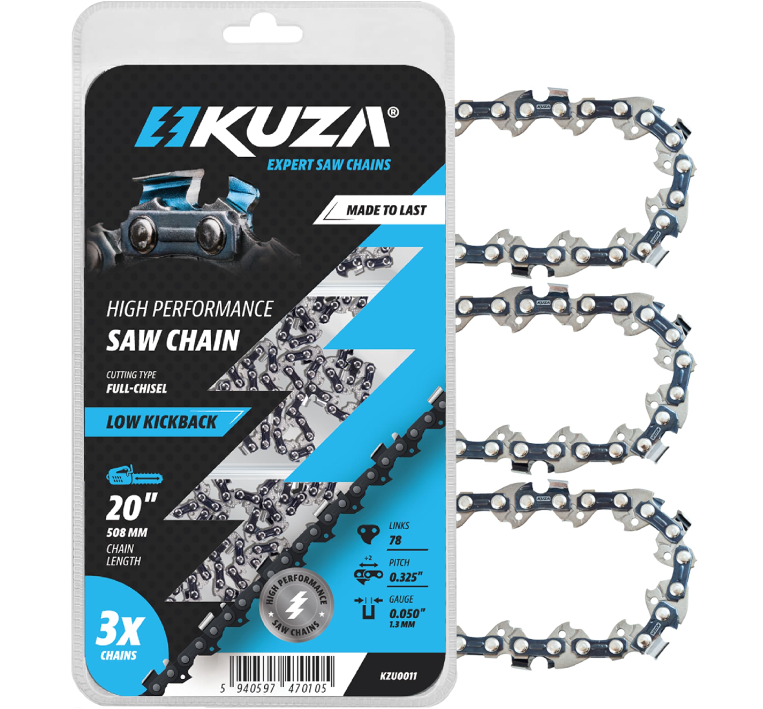 Amazon.com : 20 Inch Chainsaw Chain 0.325