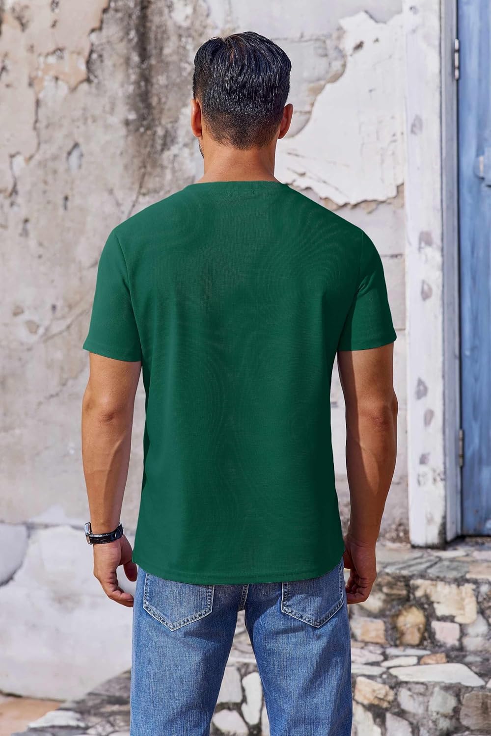 COOFANDY Men's T Shirt Short Sleeve Crew Neck T-Shirt Casual Summer Classic Basic Tee Shirts - Image 7