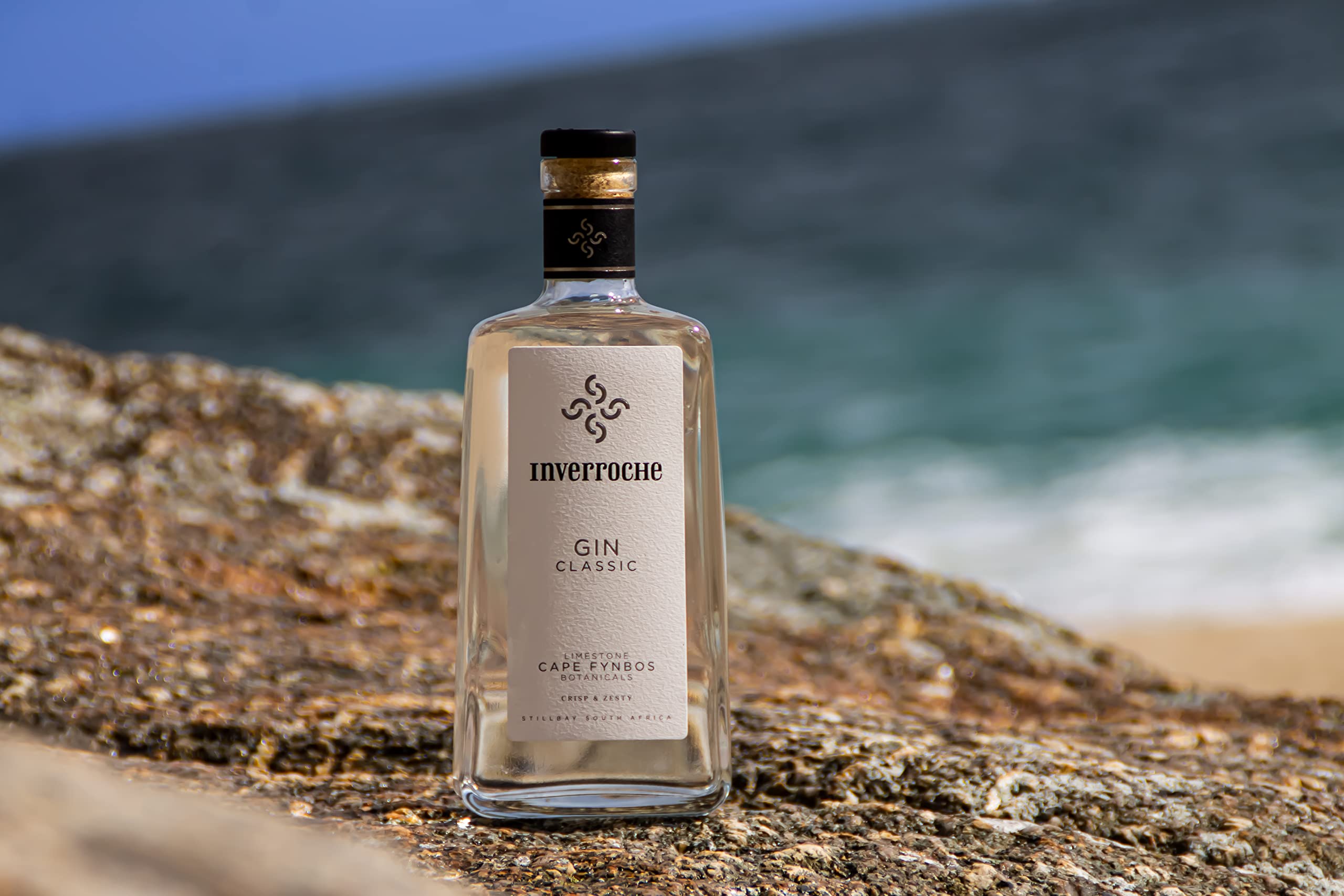 Inverroche Classic Gin, Botanica Fynbos del Capo Occidentale con Citrus Buchu, vol 43%, 70 CL