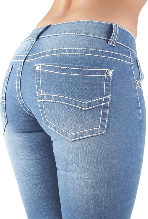 The Sexy Flare Bootleg Ripped Premium Bootcut Women Jeans