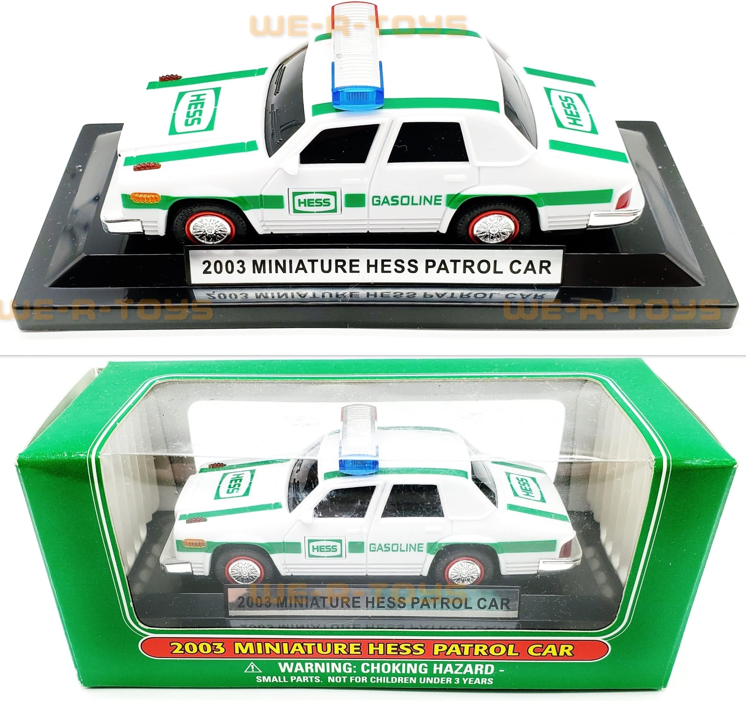 2003 Miniature Hess Patrol Car