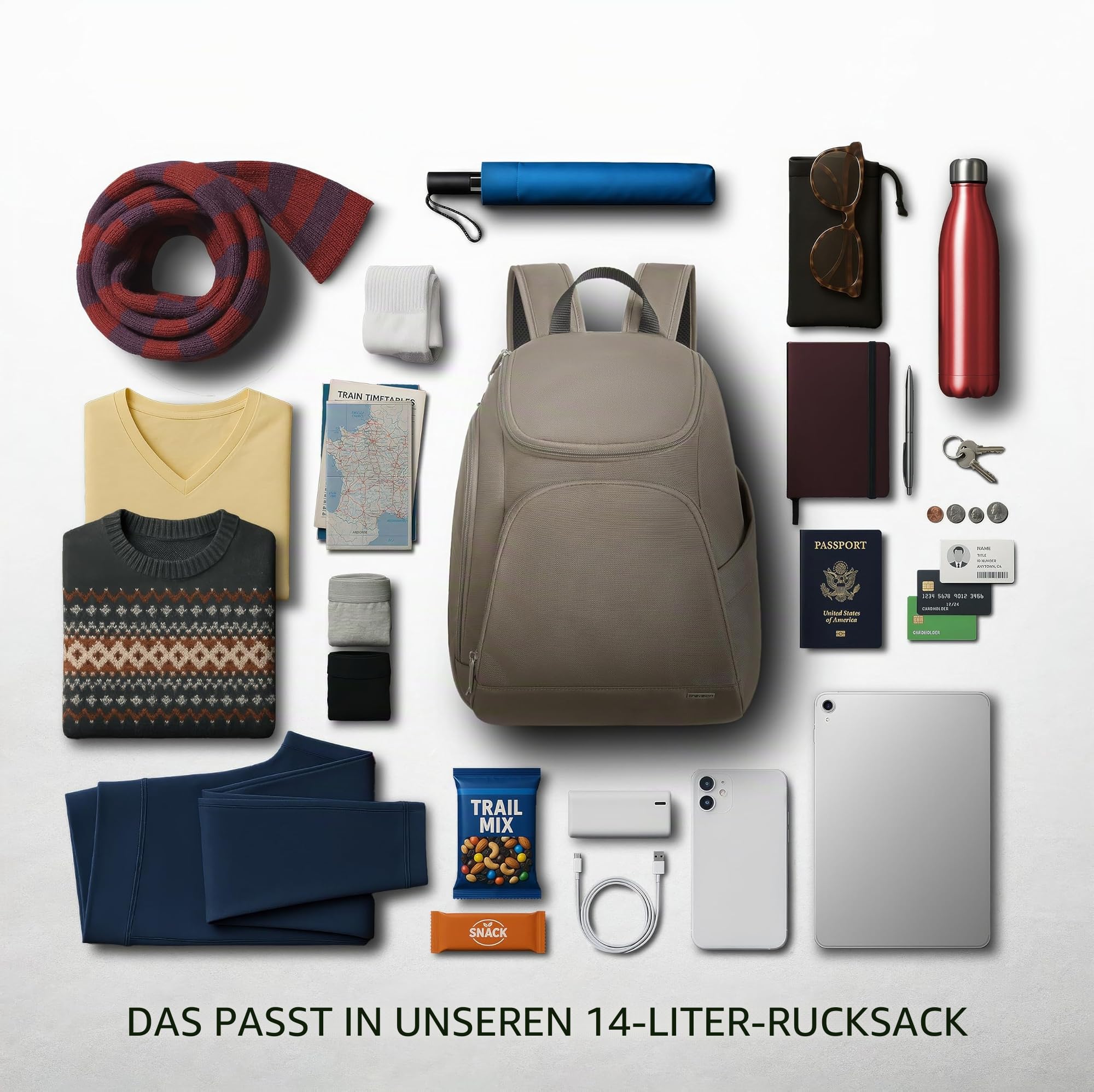 Travelon Anti-Diebstahl-Rucksack Classic