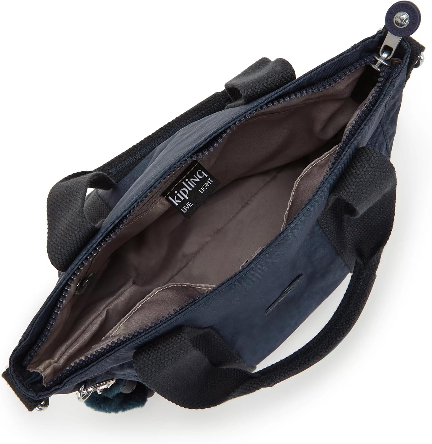 Kipling Women's Asseni Mini Tote Bag, Compact Lightweight Everyday Purse, Nylon Shoulder Bag