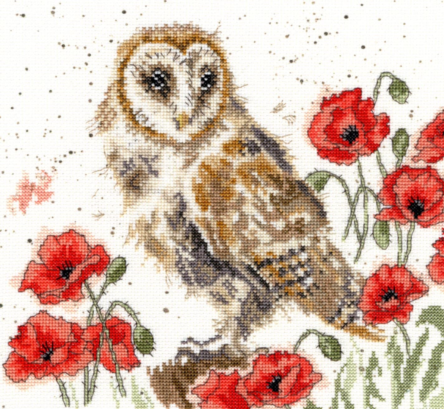 Bothy Threads The Home Of Happy Stitching Multi Colour Bothy Threads Cross Stitch Kit - Wrendale Designs - The Lookout Size 26