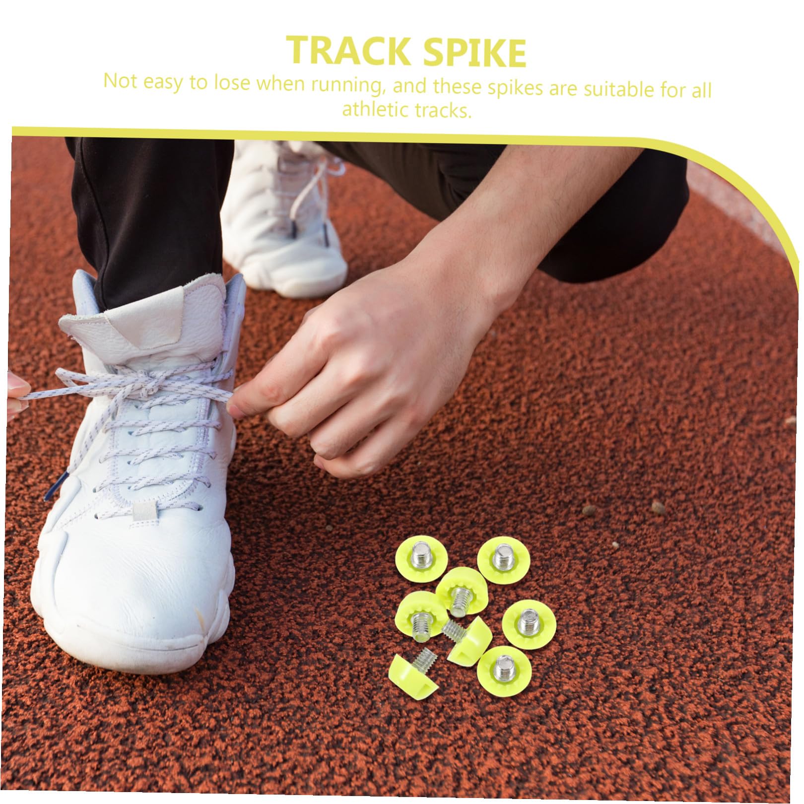 GALPADA Chiodi Sostitutivi per Scarpe Corsa Punte per Tacchetti Accessori per Sport Outdoor Aumentano Trazione E Prevengono Scivolamenti