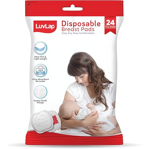 LuvLap Ultra Thin Honeycomb Breast Pads 24pcs