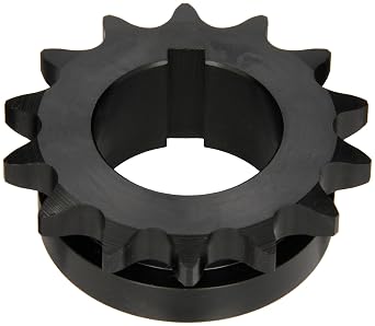 Tsubaki 60P15 Roller Chain Sprocket, Single Strand, Split Taper Design, P Bushing Required, 15 Teeth, #60 ANSI No., 3/4" Pitch