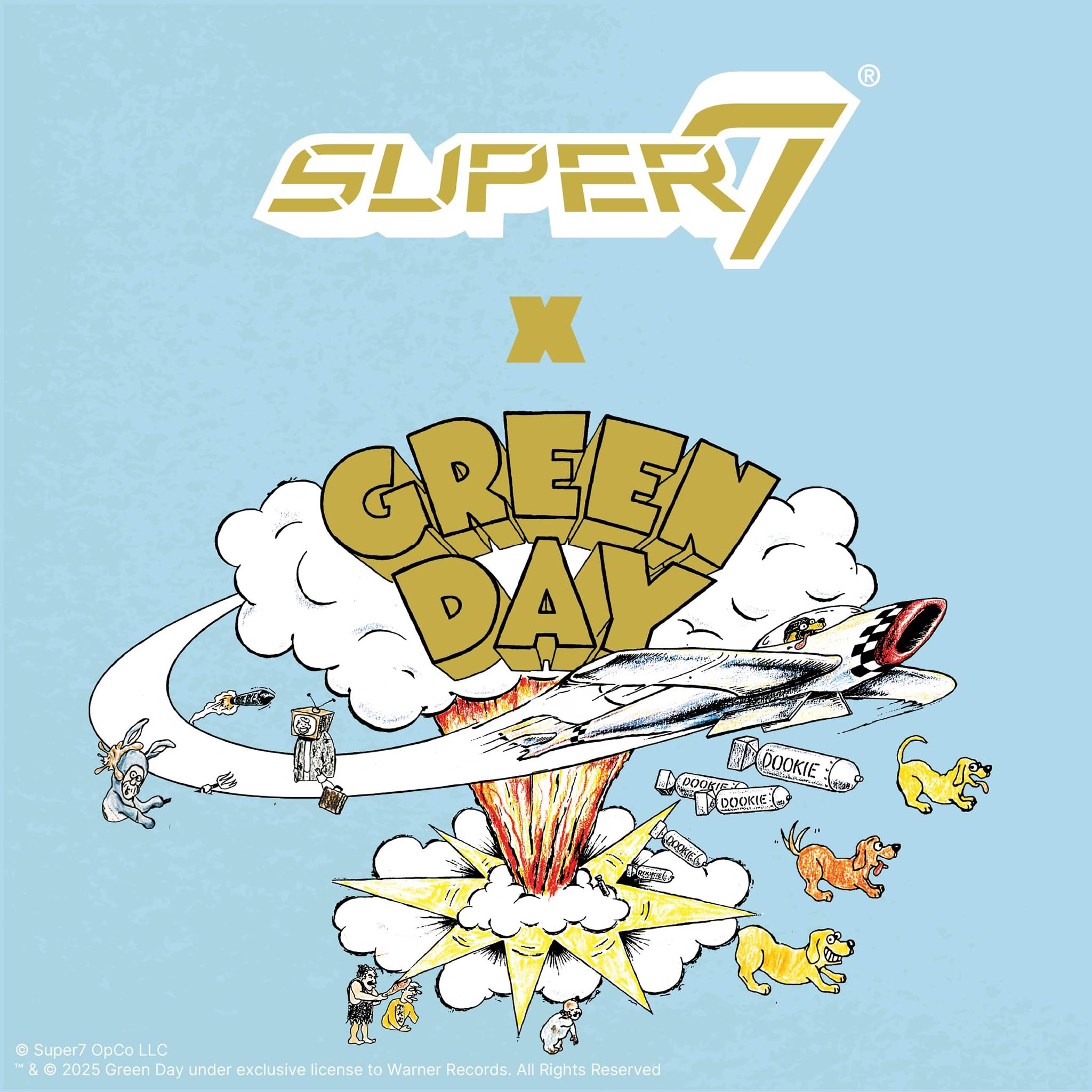Amazon.co.jp: Super7 リアクションフィギュア グリーンデイ 