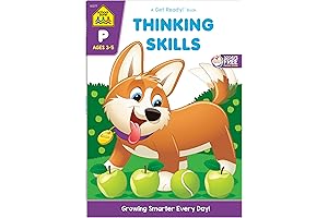 School Zone Thinking Skills Workbook: A Pre-K Learning Adventure for 3-Year-Olds!