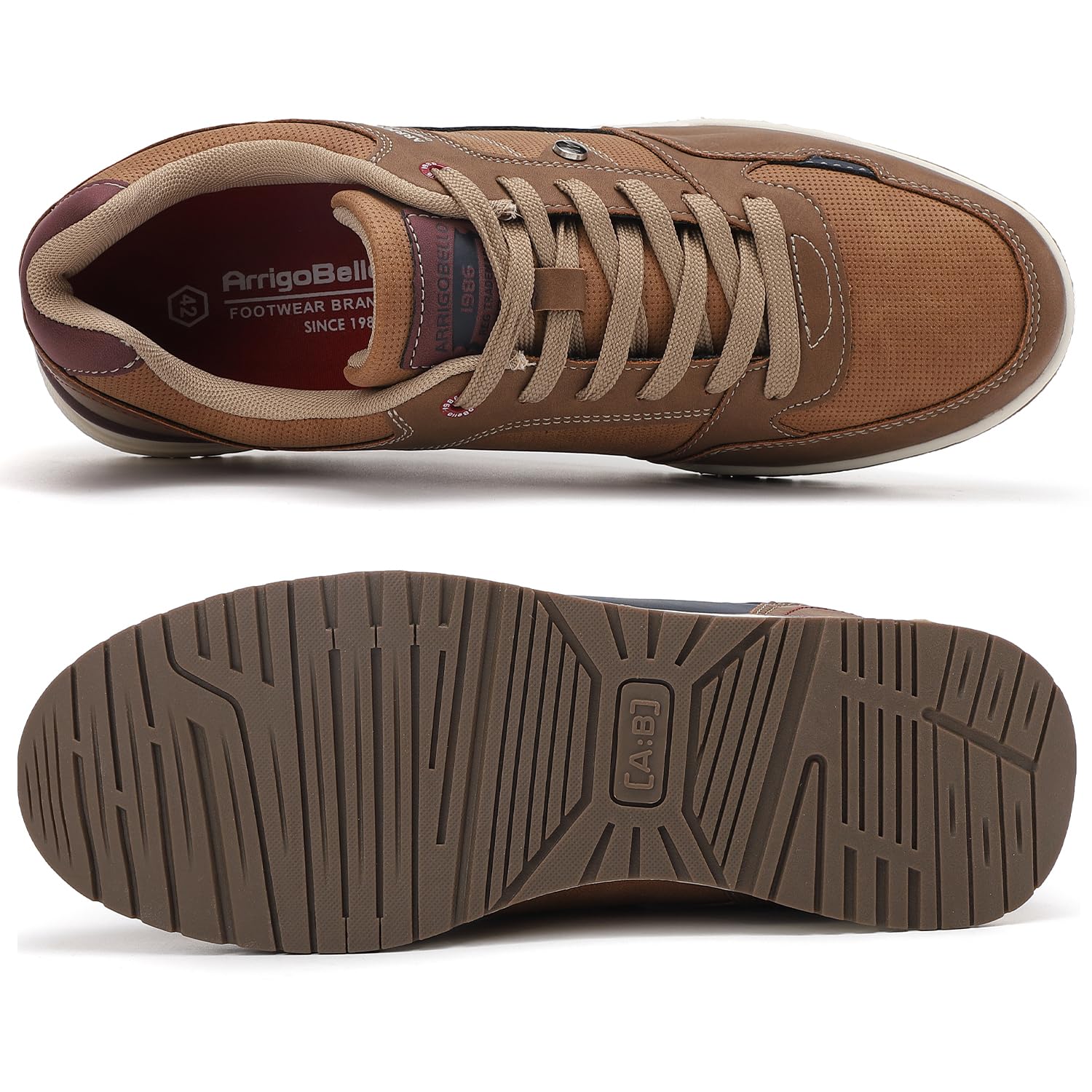 ARRIGO BELLO Schuhe Herren Sneaker Freizeitschuh Berufsschuhe Outdoor Leichtgewicht Walkingschuhe Sneakers Größe 41-46