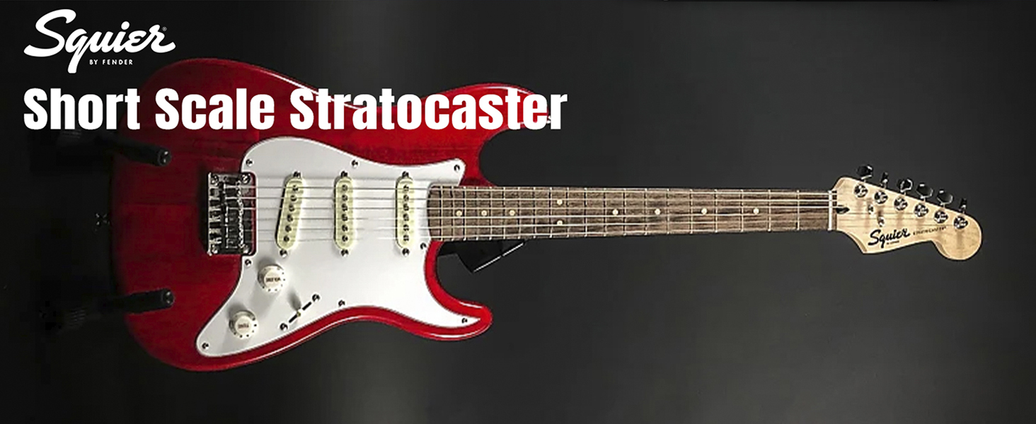 Amazon.com: Fender Squier 24-Inch Short Scale Strat Pack
