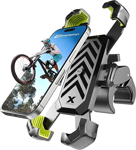Bracketron Soporte de teléfono para bicicleta, liberación rápida 2025 Soporte de teléfono para motocicleta, bicicleta eléctrica, scooter, carrito de