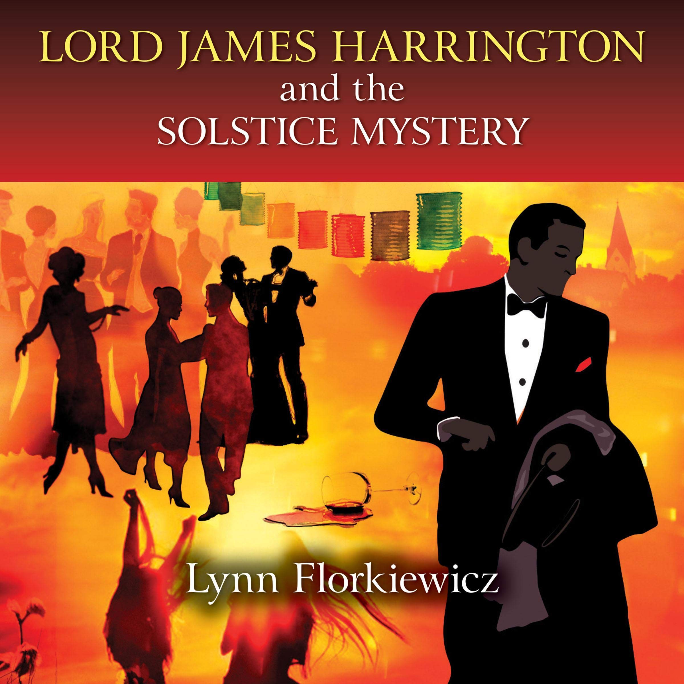 Cover art for Lord James Harrington and the Solstice Mystery