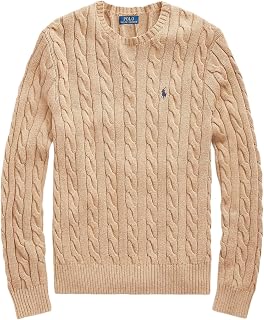 Polo Ralph Lauren Herren Cable-Knit Cotton Sweater Pullover (1er Pack)