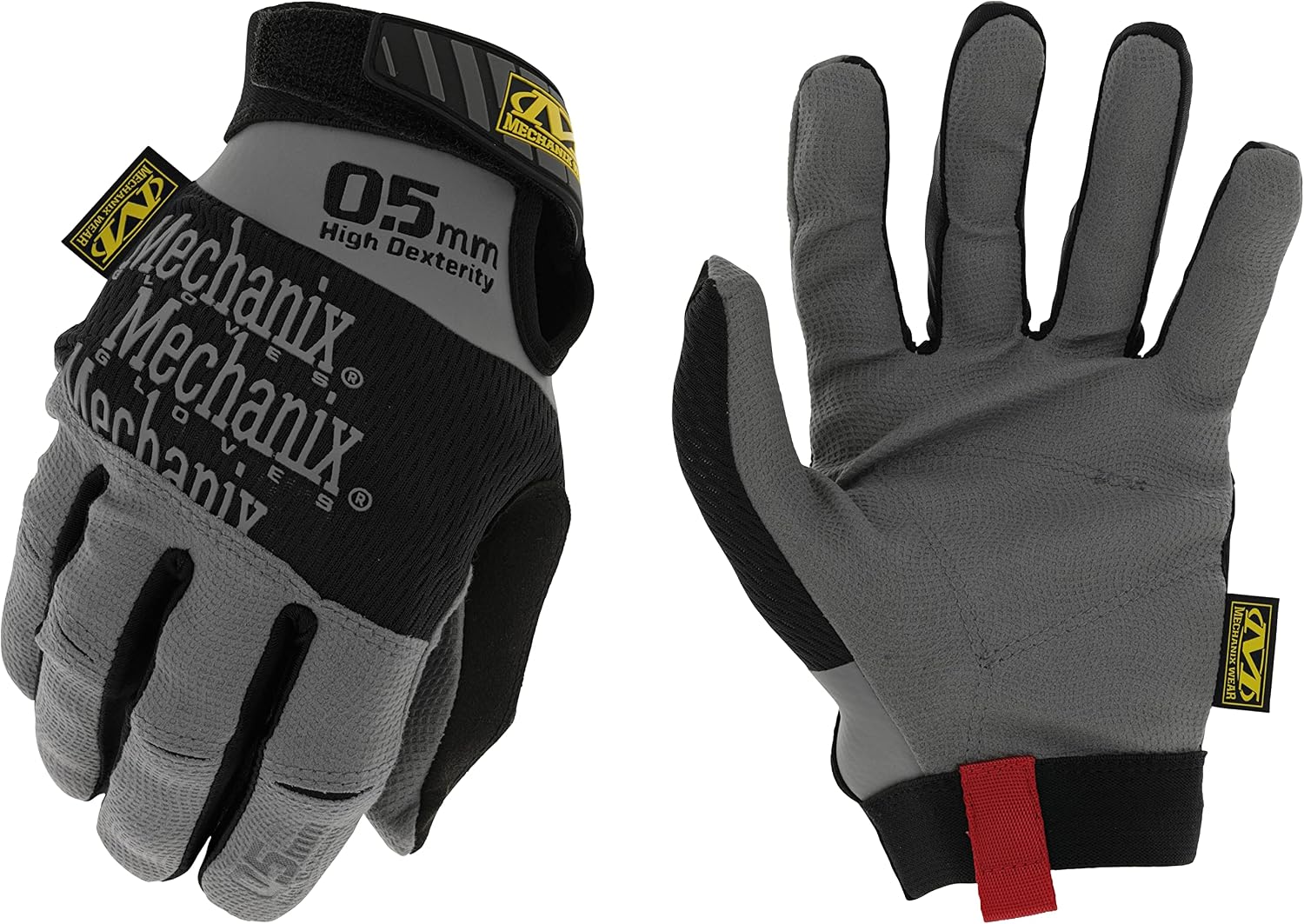 Mechanix Wear: Specialty 0.5mm High-Dexterity Work Gloves (X-Large, Black/Grey)