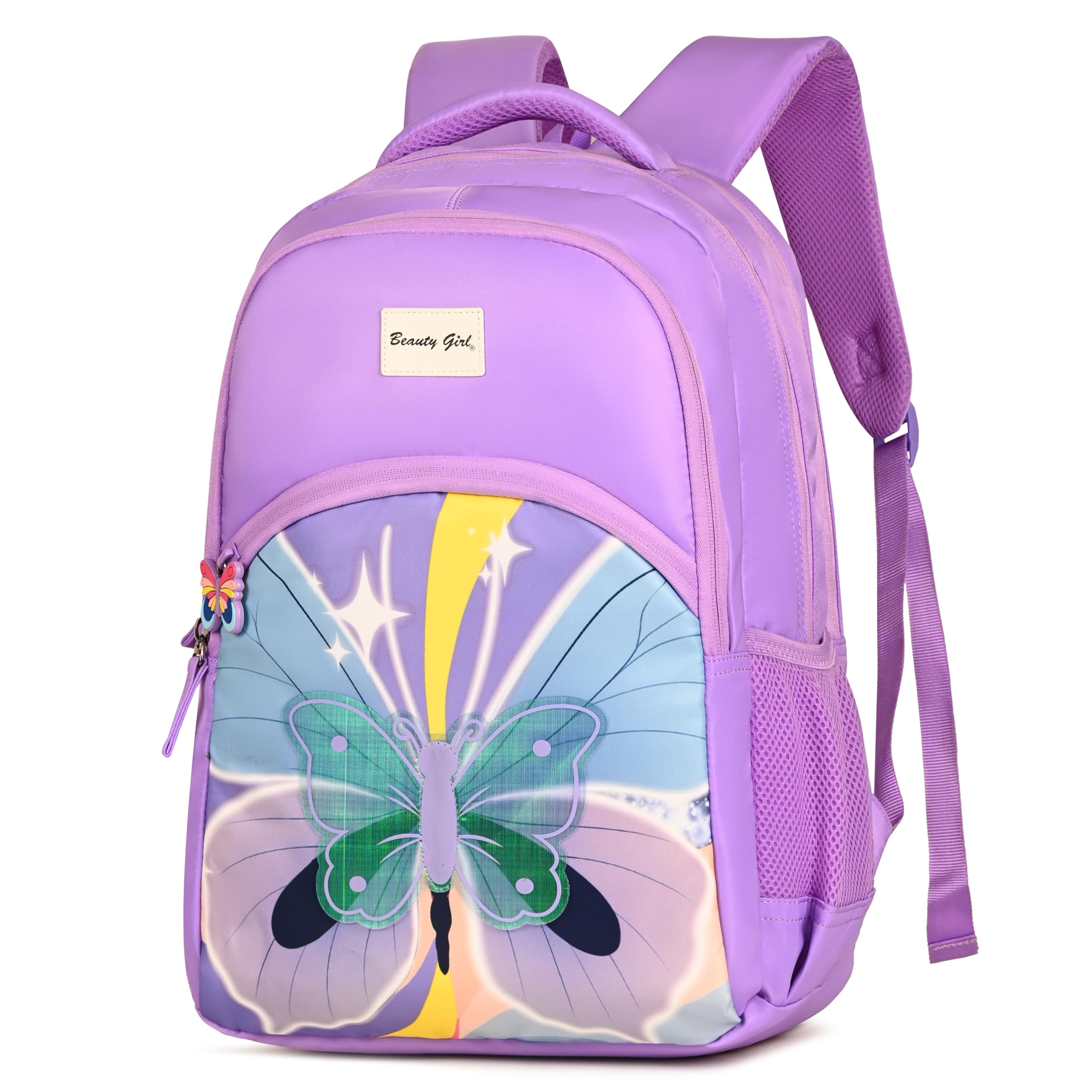 beauty girls BY HOTSHOT MYSTICAL_1657|school bag for girls|kids bag| 18 inch|backpack for girls |water resistant|28L school bag-picture-18