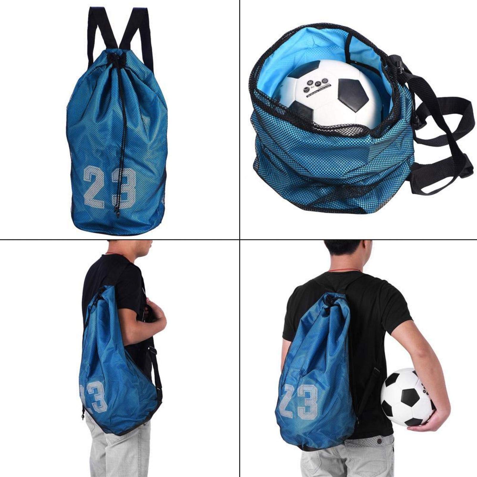 Sac à dos de Sports Noir Personnalisé Foot / Tennis / Basket / Handbal