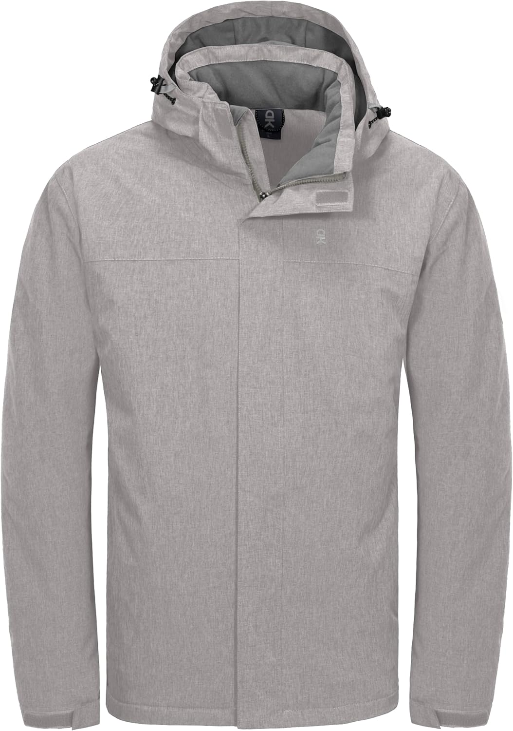 Little Donkey Andy Men's Waterproof Ski Snowboarding Jacket Windproof Warm Coat with Detachable Hood