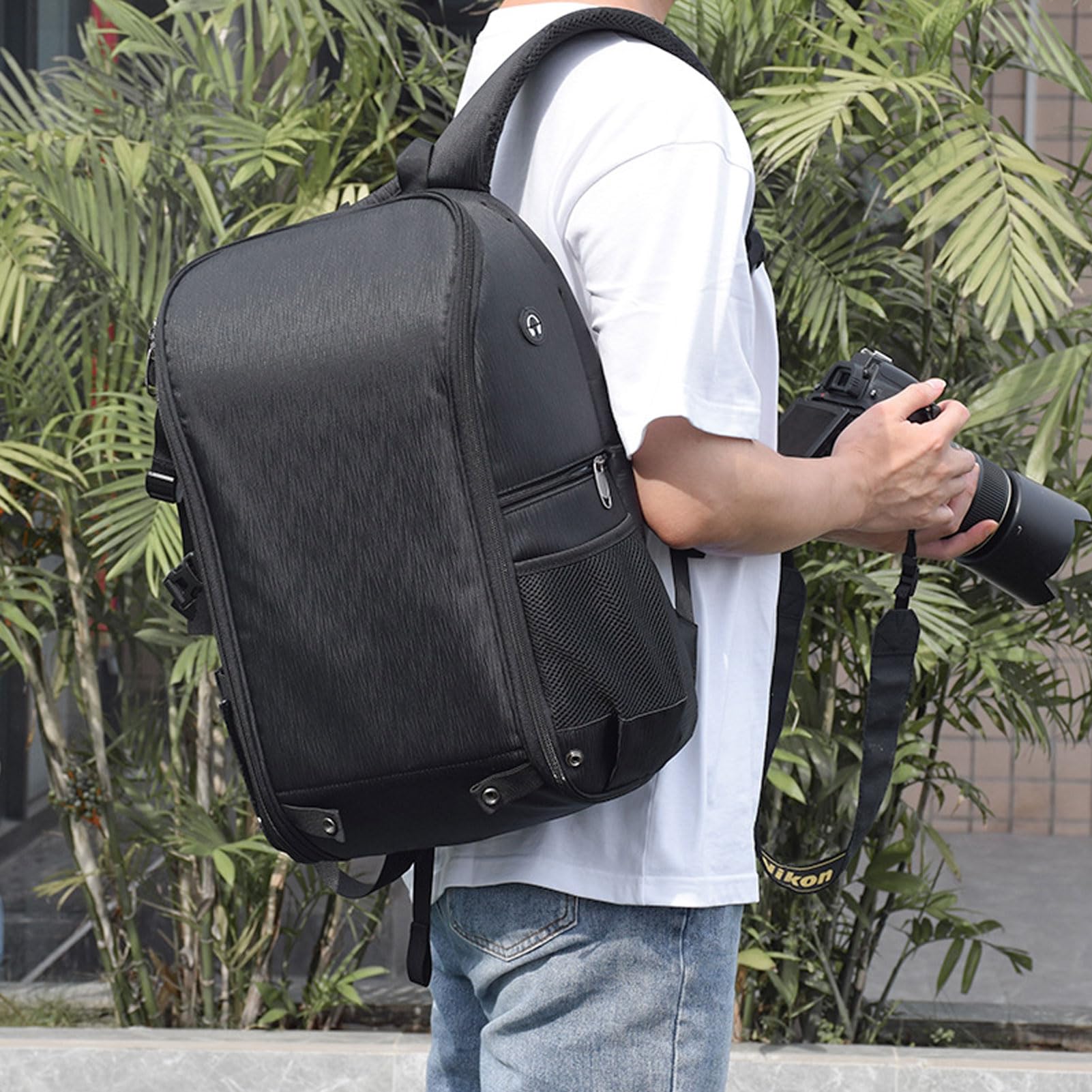 KUIDAMOS Estuche de Nailon Duradero para Transporte de Drones para Air 3, Bolsa de Cámara Resistente a Impactos para Viajeros