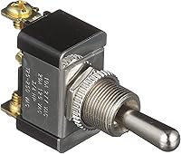 Vista 2 de Seachoice Interruptor de palanca de barco de 3 posiciones, encendido/apagado/encendido