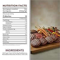 Vista 2 de Hotty Totty Brisket BBQ Rub & Seasoning (delicia bovina) – Sal, pimienta y ajo mezcla para ahumar y asar a la parrilla – Frotar de res estilo Texas