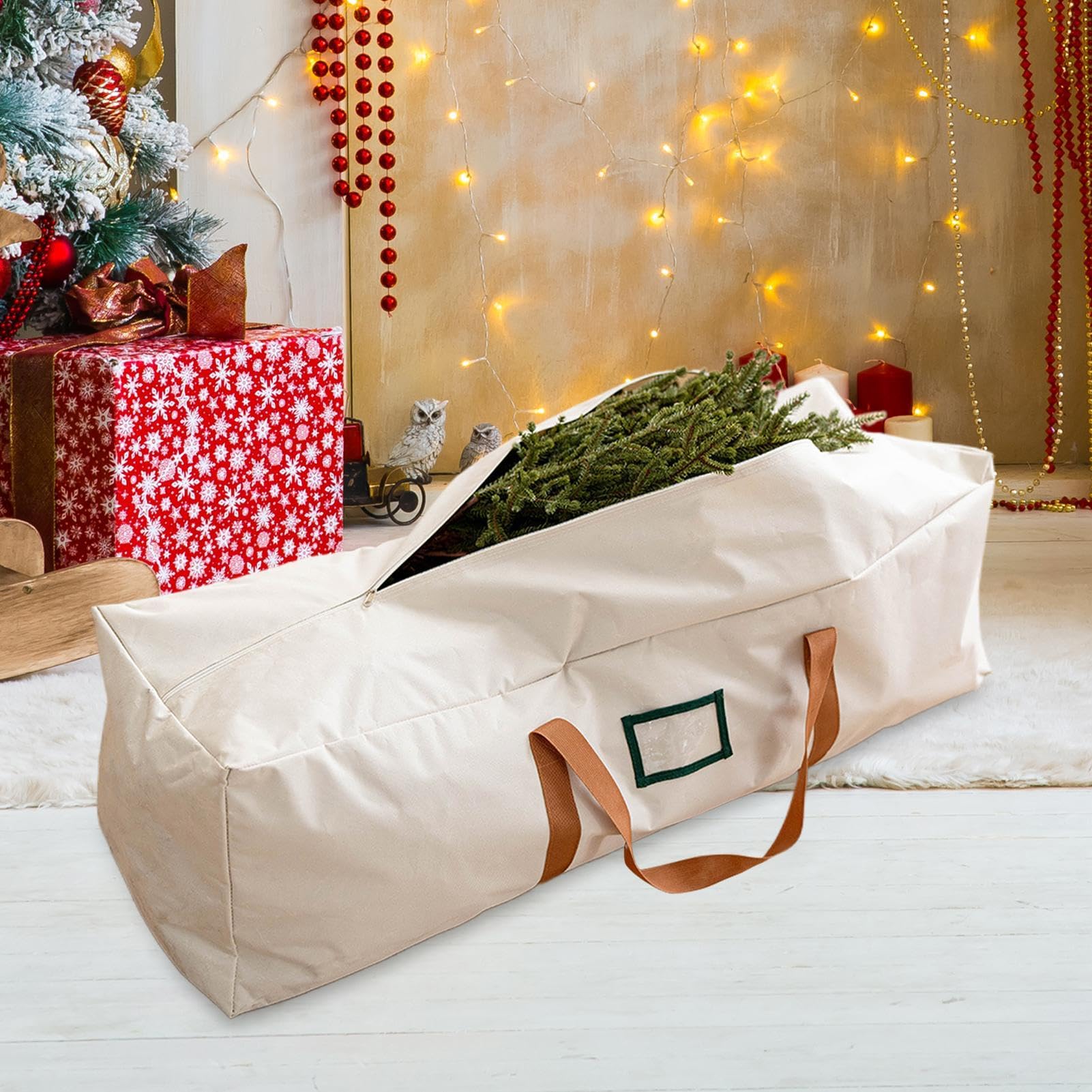 Weihnachtsbaum-Aufbewahrungstasche Reißfest, strapazierfähig und | Oxford-Stoffmaterial für künstliche Weihnachtsbäume, Weihnachtszubehör und Angelausrüstung
