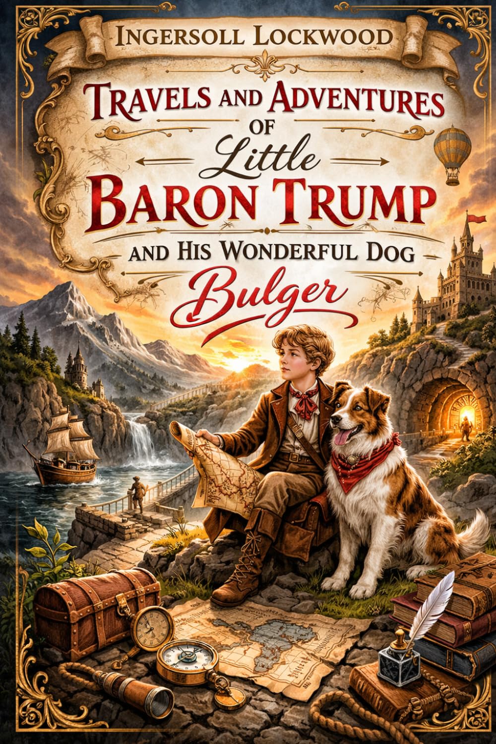 Travels And Adventures Of Little Baron Trump And His Wonderful Dog Bulger: Annotated Edition