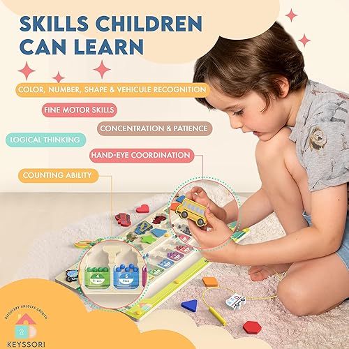 Miniatura 5 de Tablero magnético de laberinto para niños de 3 a 5 años, madera educativa Montessori para todos los niños de 3 años en adelante, tablero de