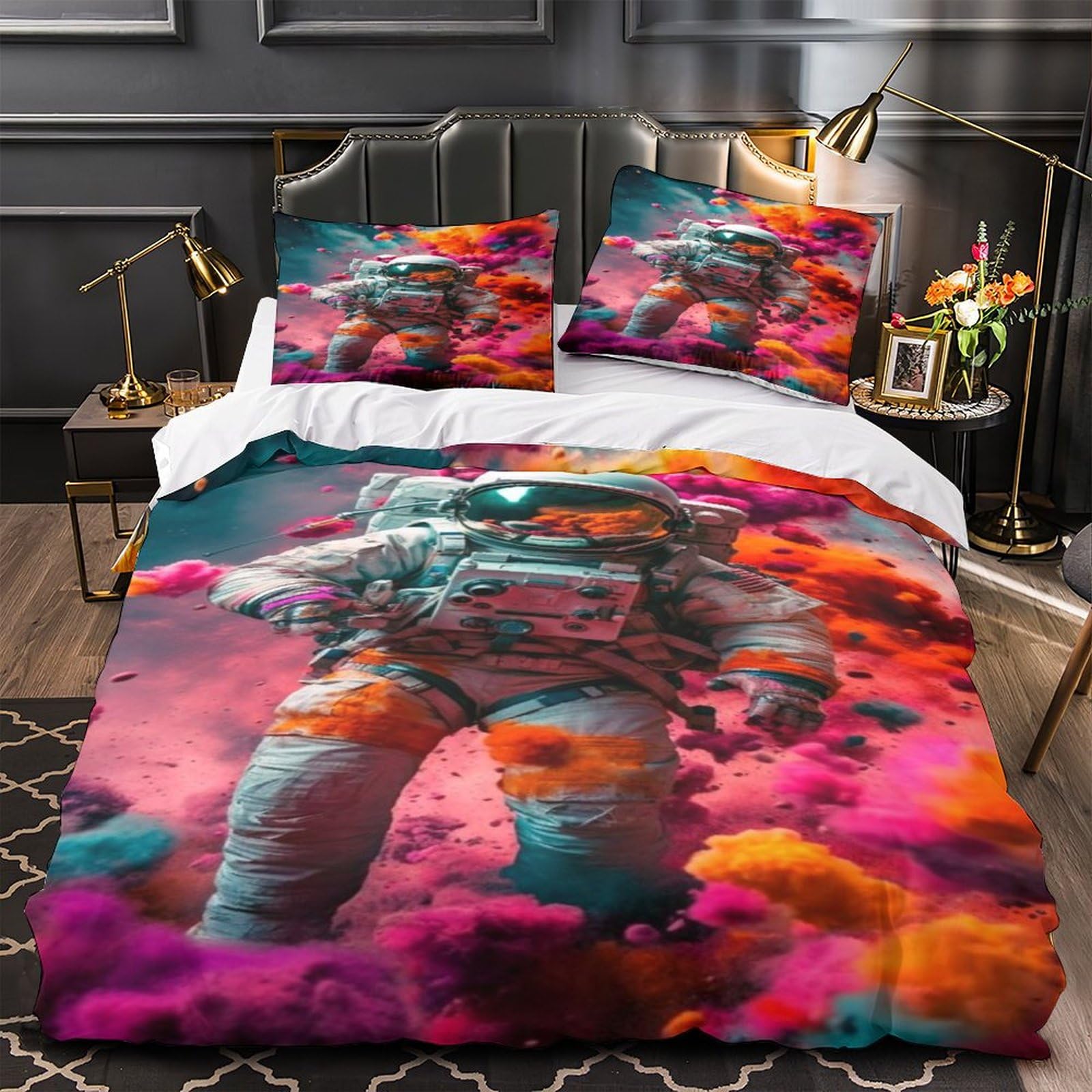 Parure de lit univers 3D pour transformer la chambre des garçons