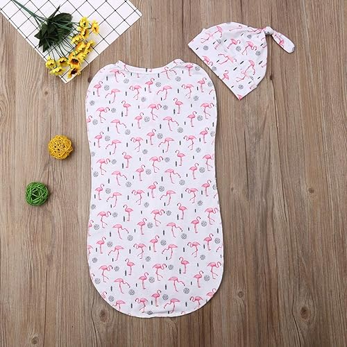 Miniatura 10 de Juego de manta de algodón con cremallera y caricaturas, saco de dormir para bebés, niños o niñas (leche fresca, 0-3 meses)