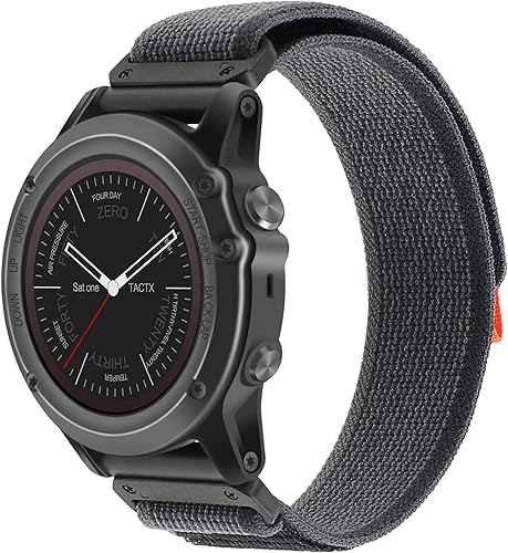 Miniatura 3 de Zeit Diktator Watch Bands Compatible With Garmin Tactix 7 pro Fenix 7x 5x plus 6x Pro watch,Sport LoopAlpine Loop 26mm Nylon Watchband For Garmin