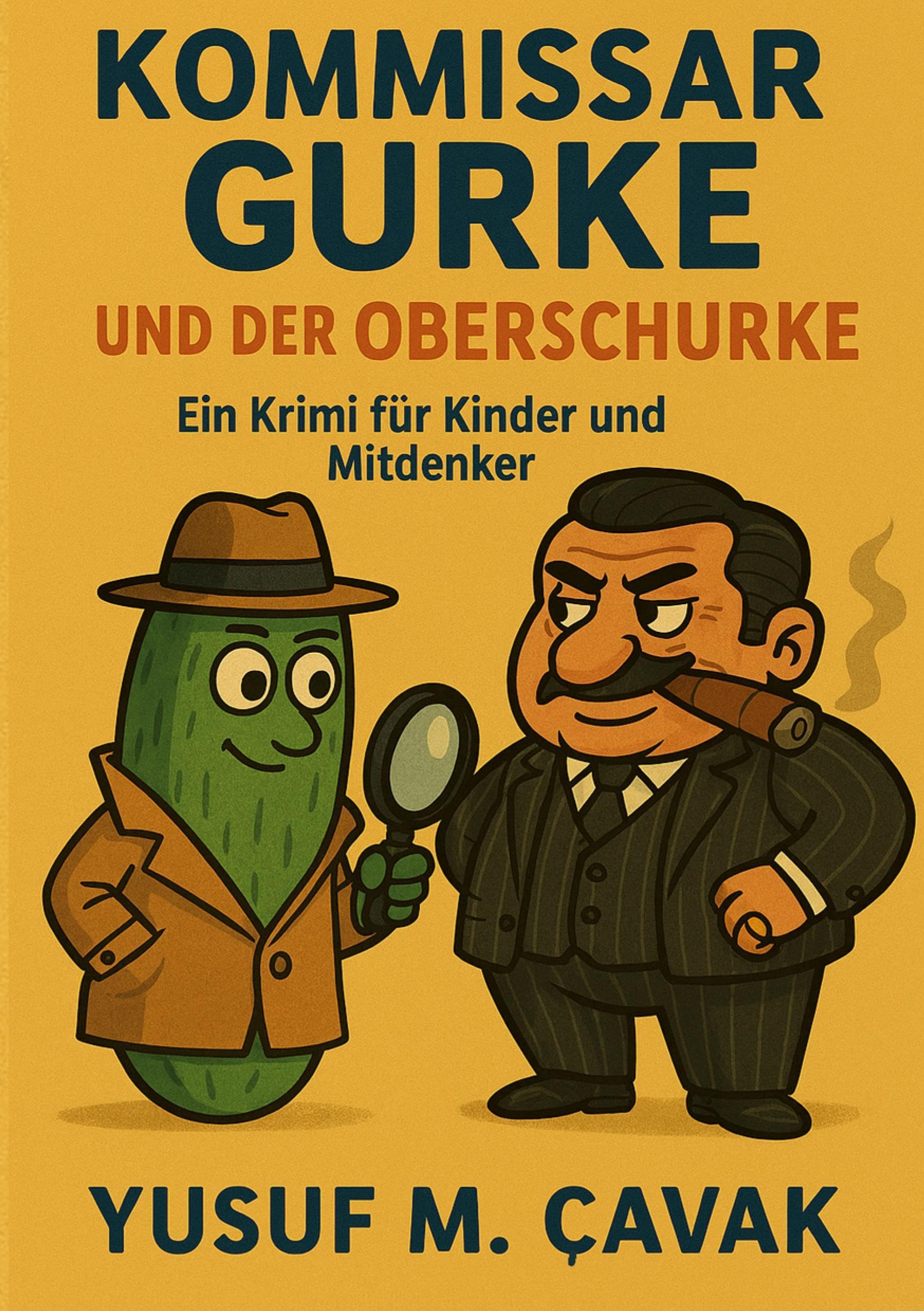 Kommissar Gurke und der Oberschurke: Ein Krimi für Kinder und Mitdenker