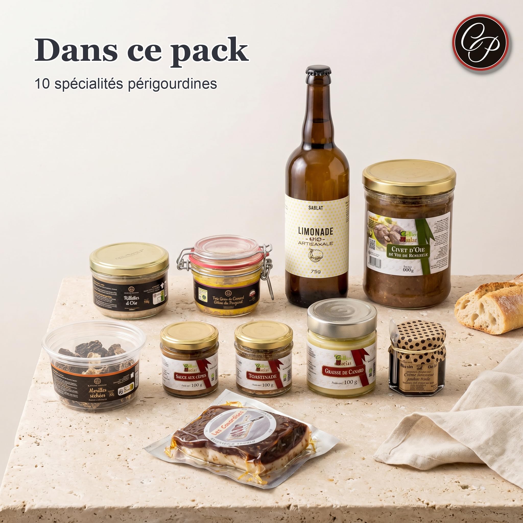 Cellier du Périgord Pack Découverte Repas Fête Périgourdin