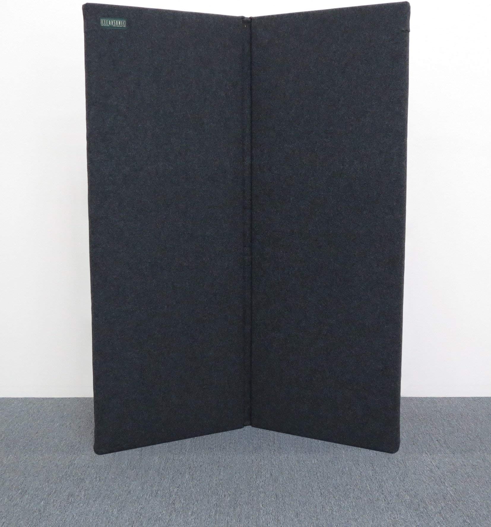 Portable Sound Shield/Isolation Screen - Clearsonic S5-2 Dark Grey Sorber